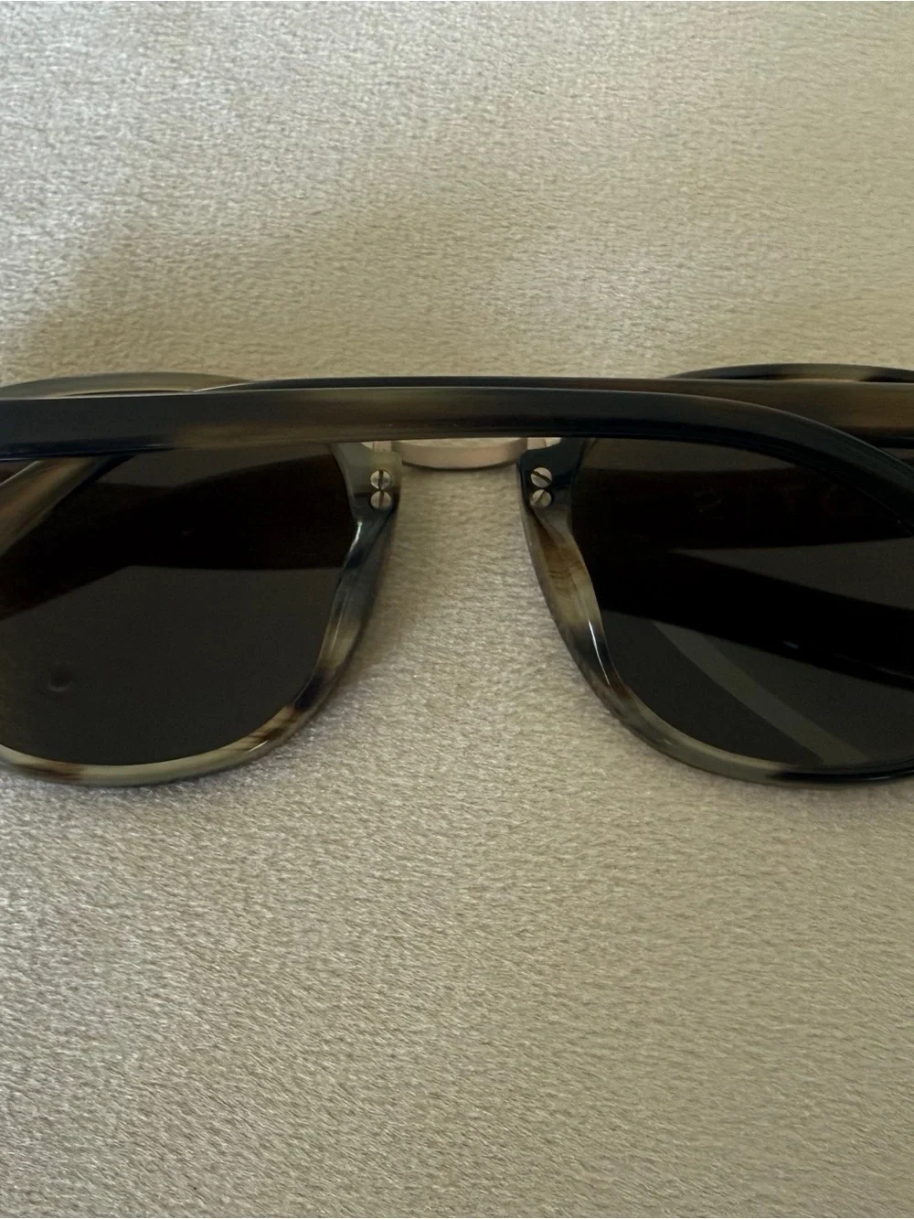 OTIS A Day Late polarized sunglasses tan/brown eco acetate hornwood - unisex